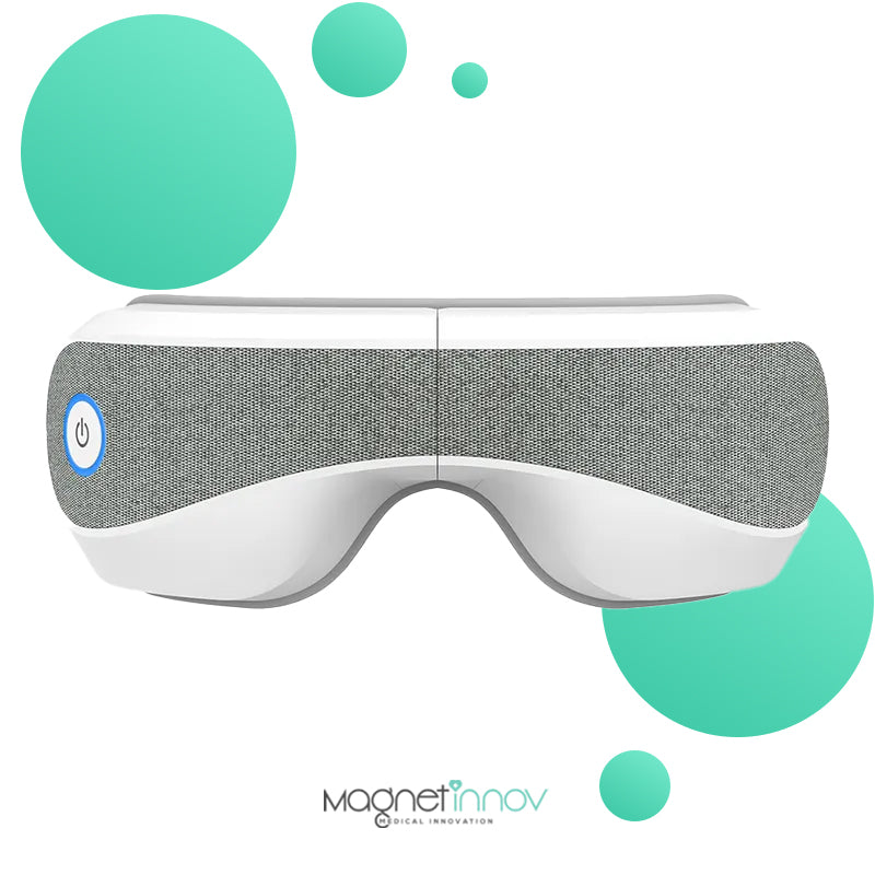 Noiseless eye massager