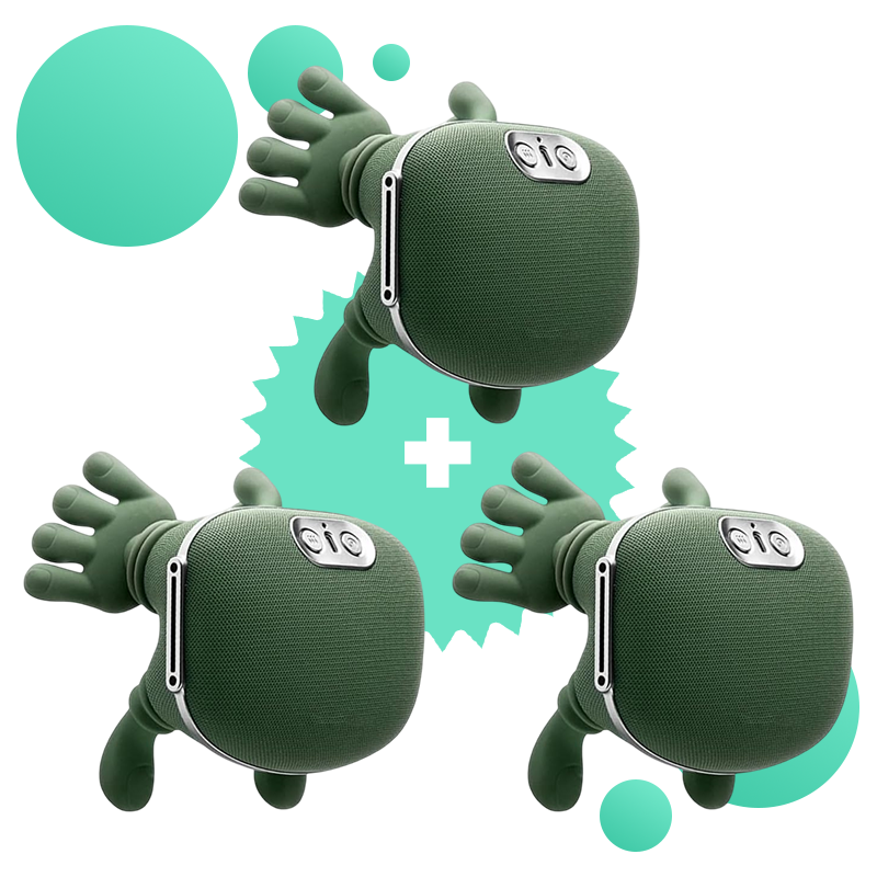 Pack : 3 4D Multi-Zone Smart Massager