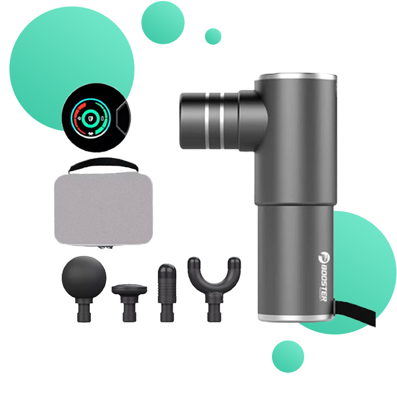 Mini pistol de masaj din aluminiu