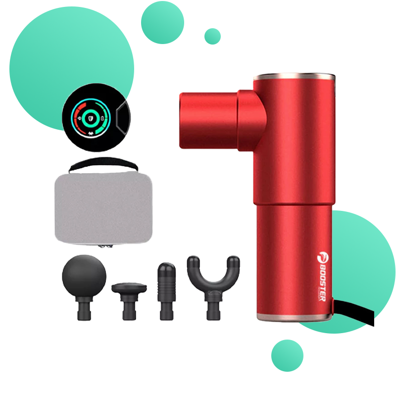 pistolet de massage mini gris