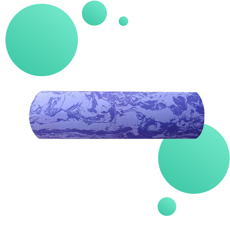 rouleau de massage jambes 45 cm