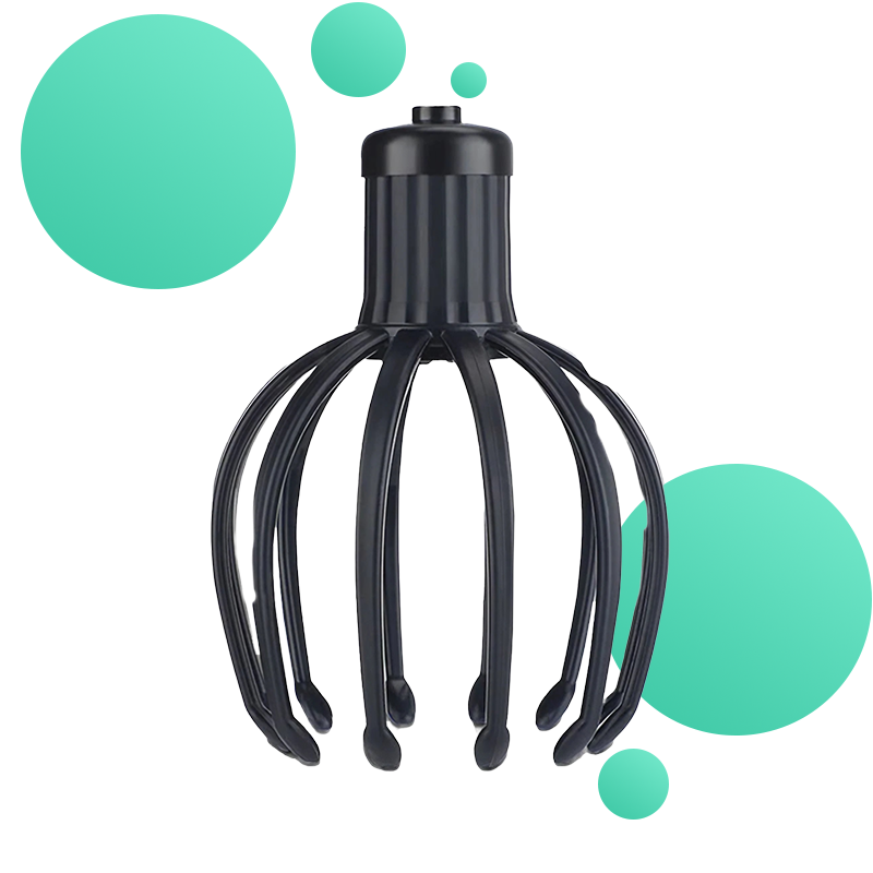 masseur de tete cheveux