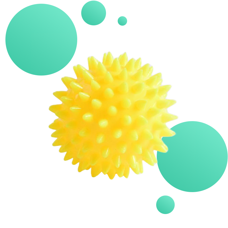 Spiky massage ball