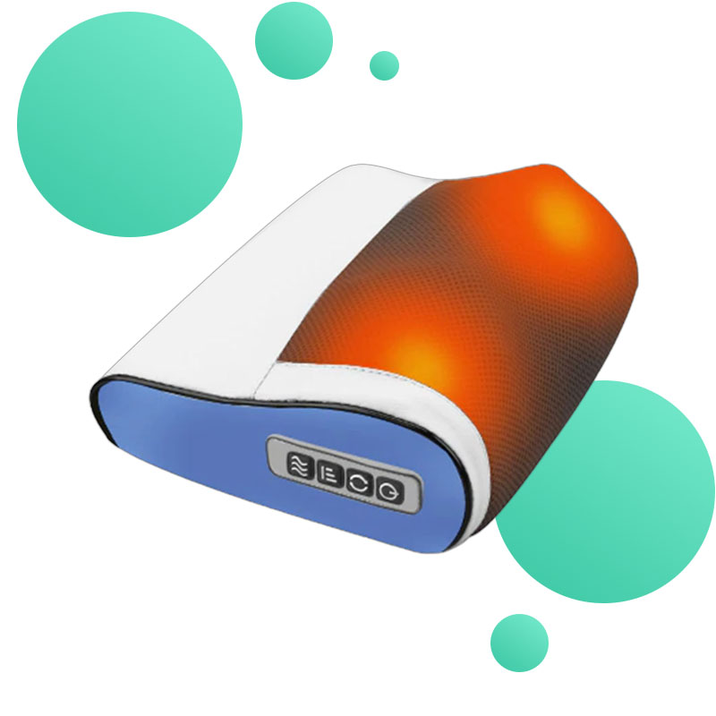 coussin chauffant massant dos 