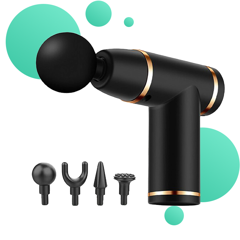 Pistol de masaj automat al burticii