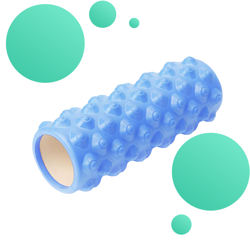 Rolo de massagem com espigão