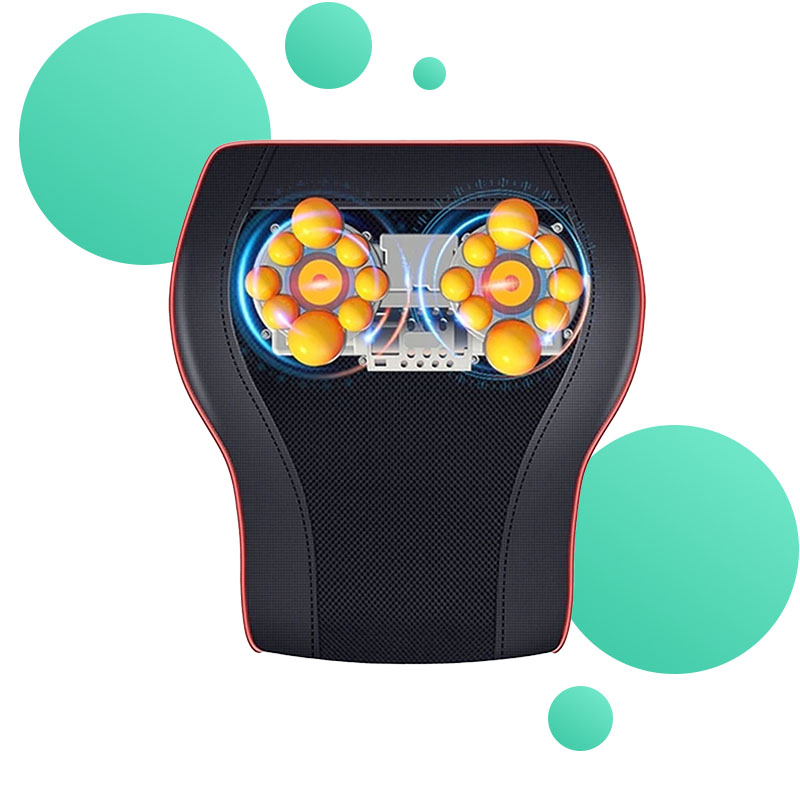 coussin de massage pour le dos 