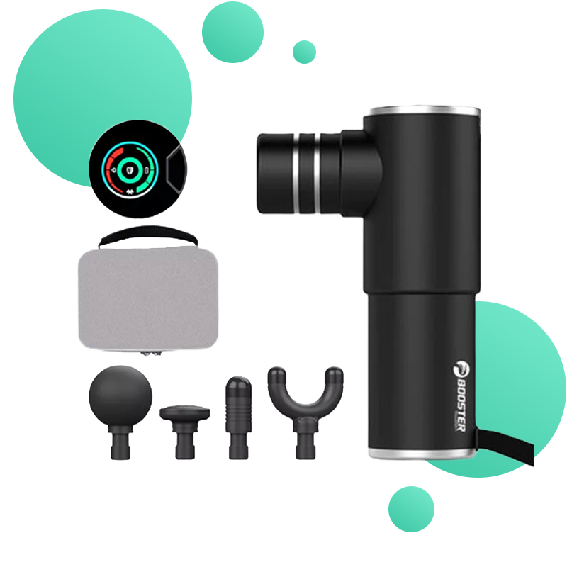 Mini pistol de masaj din aluminiu