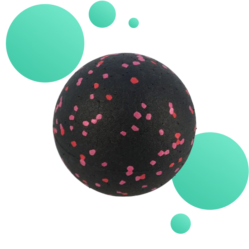 Effective foot massage ball
