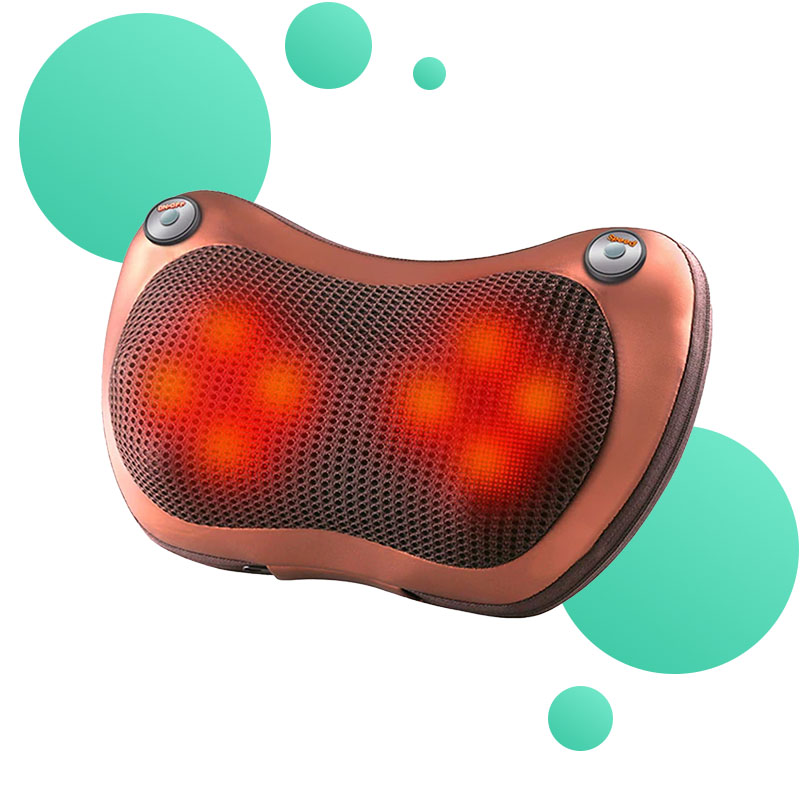 coussin de massage shiatsu chauffant 