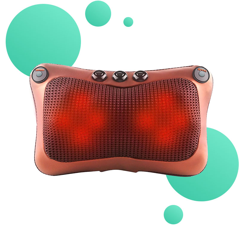 coussin massant chauffant 