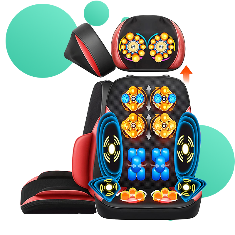 siège massant dos et cervicales