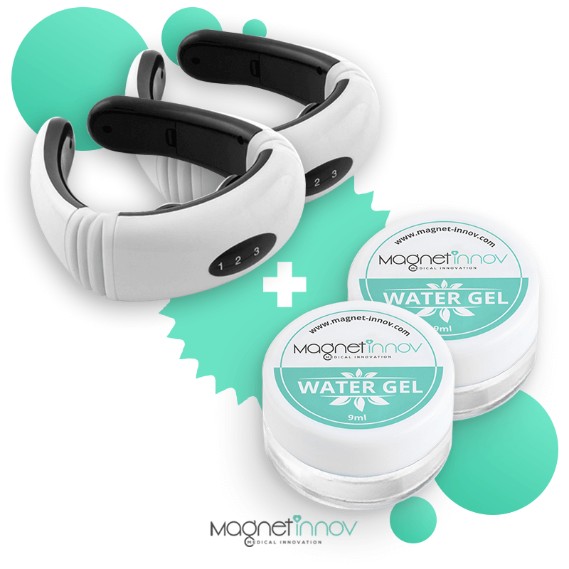 Pack : 2 Masseurs Cervical Thérapeutique + Gel apaisant 2 pcs gel apaisant 