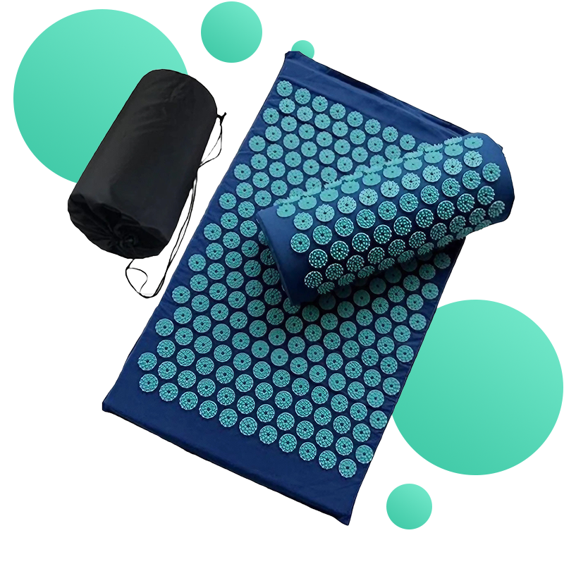 tapis et coussin d'acupression