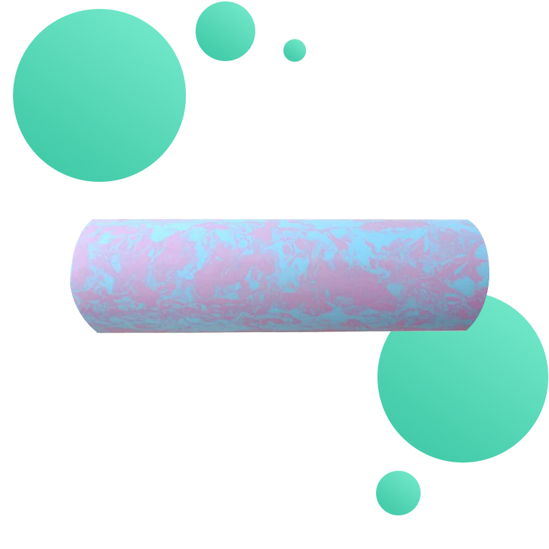 rouleau de massage anti-cellulite 45 cm