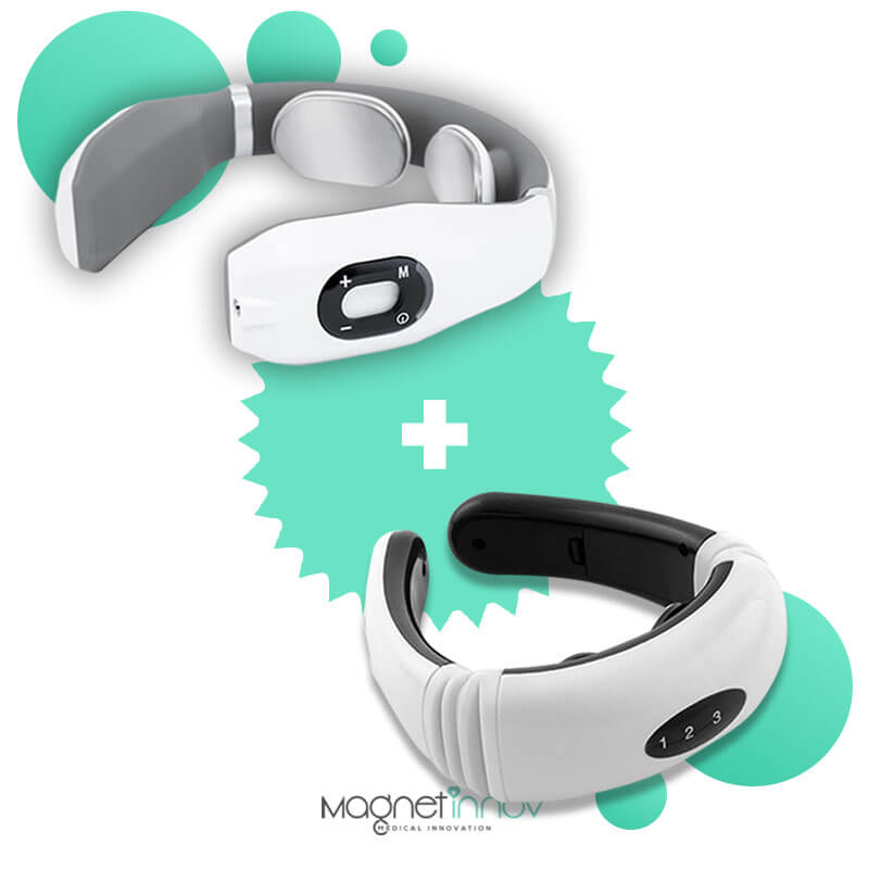 Pack : 1 Masseur Thérapeutique + 1 Masseur Intelligent (Batterie intégrée) 