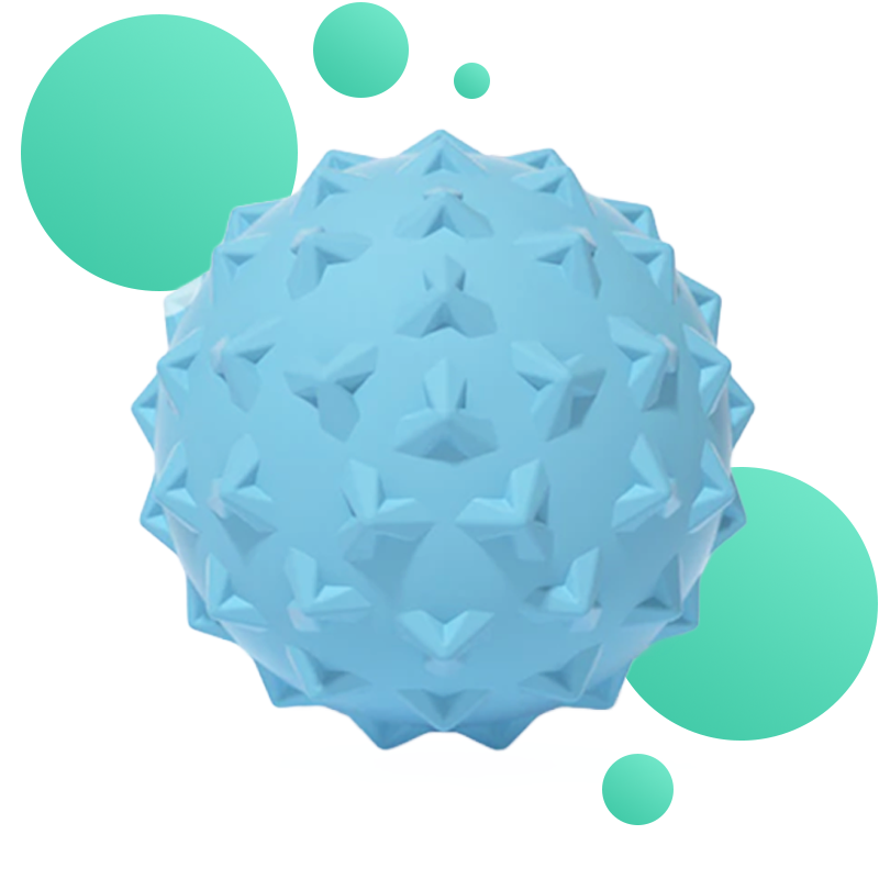 Yoga &amp; fitness massage ball