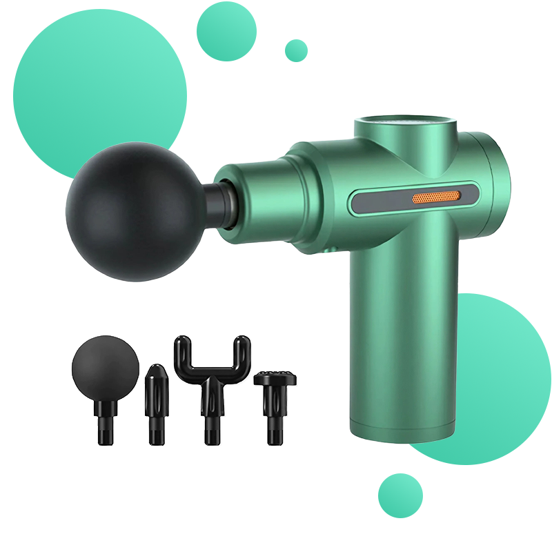 Pistol de masaj cu percuție