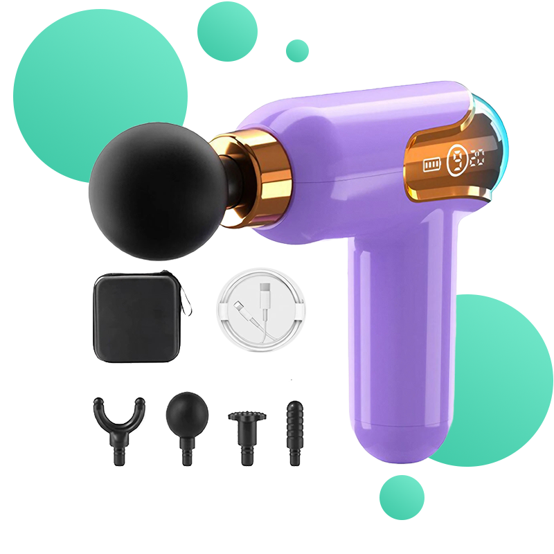 Pistol de masaj pentru tendon LCD