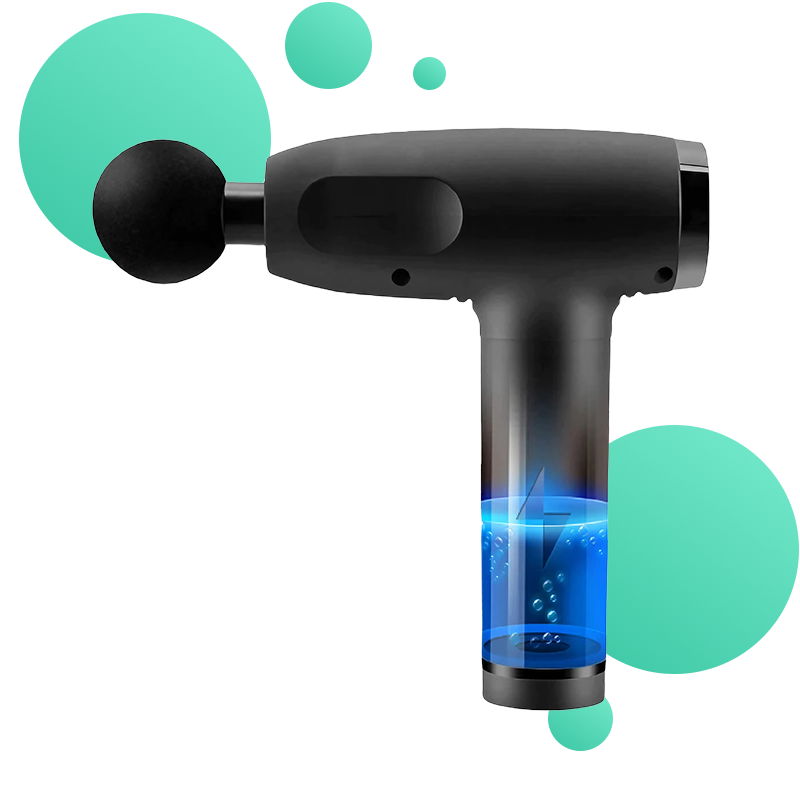 pistolet de massage dos 