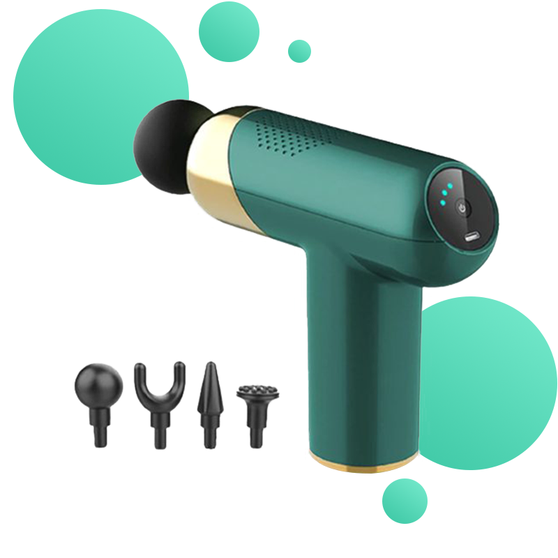 Pistol de masaj eficient pentru dureri