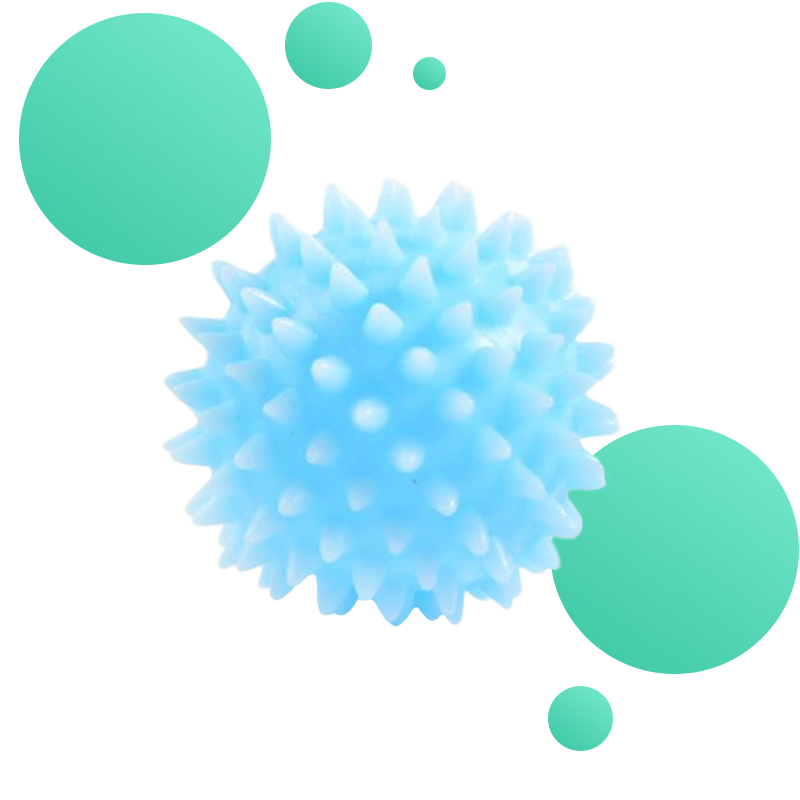 Spiky massage ball