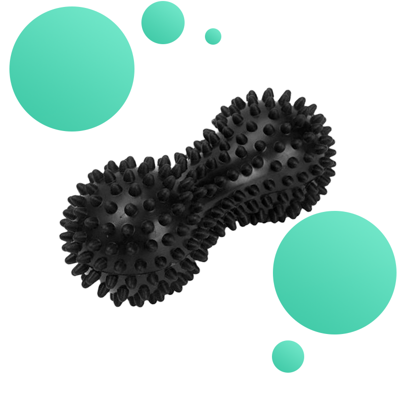 Double Spiked Massage Ball