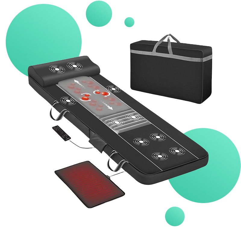 tapis de fleurs massage dos 