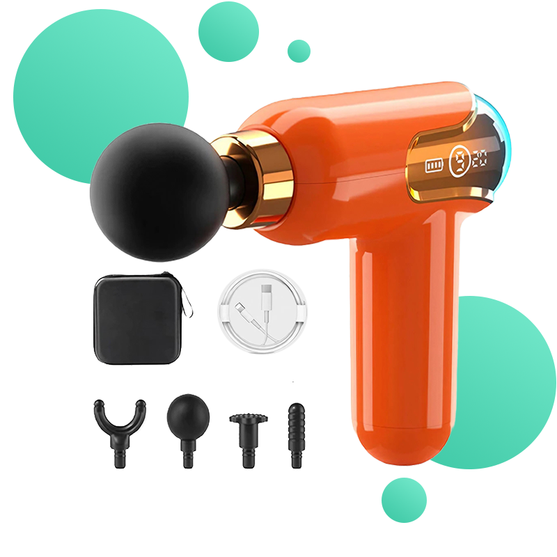 Pistol de masaj pentru tendon LCD