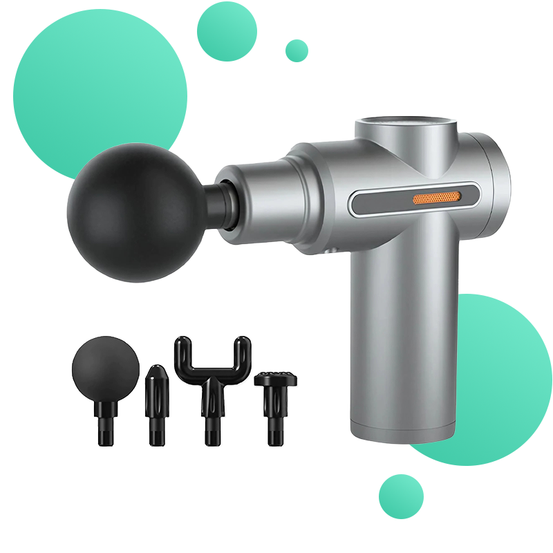 Pistol de masaj cu percuție