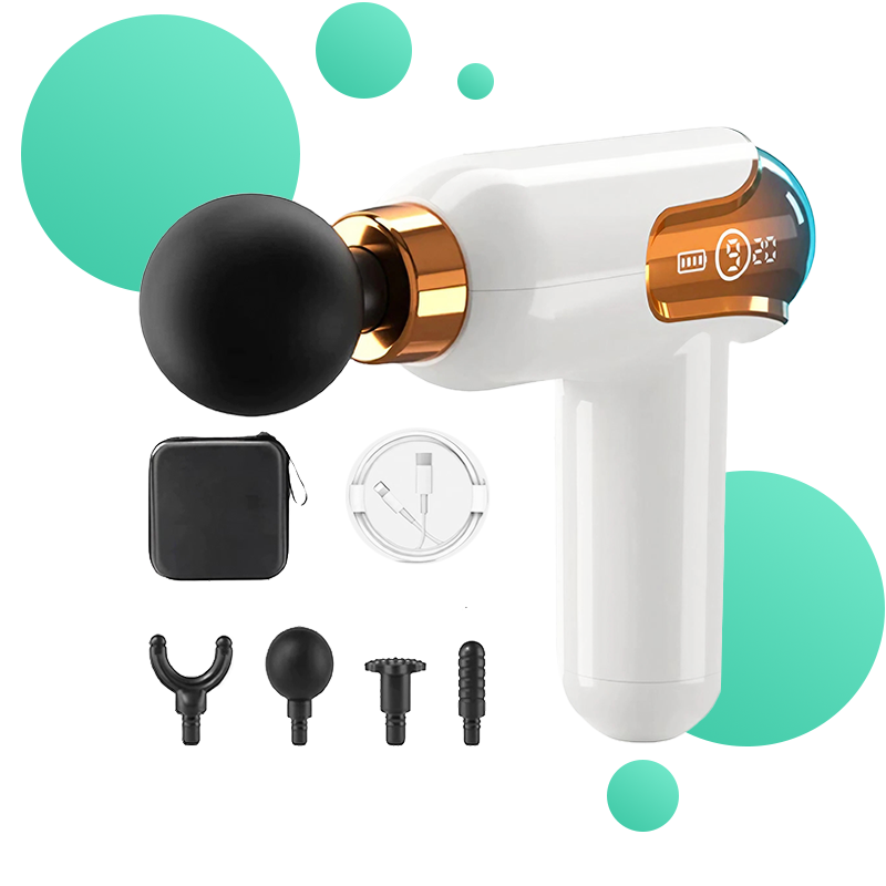 pistolet de massage tendinite violet