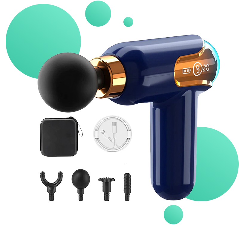 Pistol de masaj pentru tendon LCD