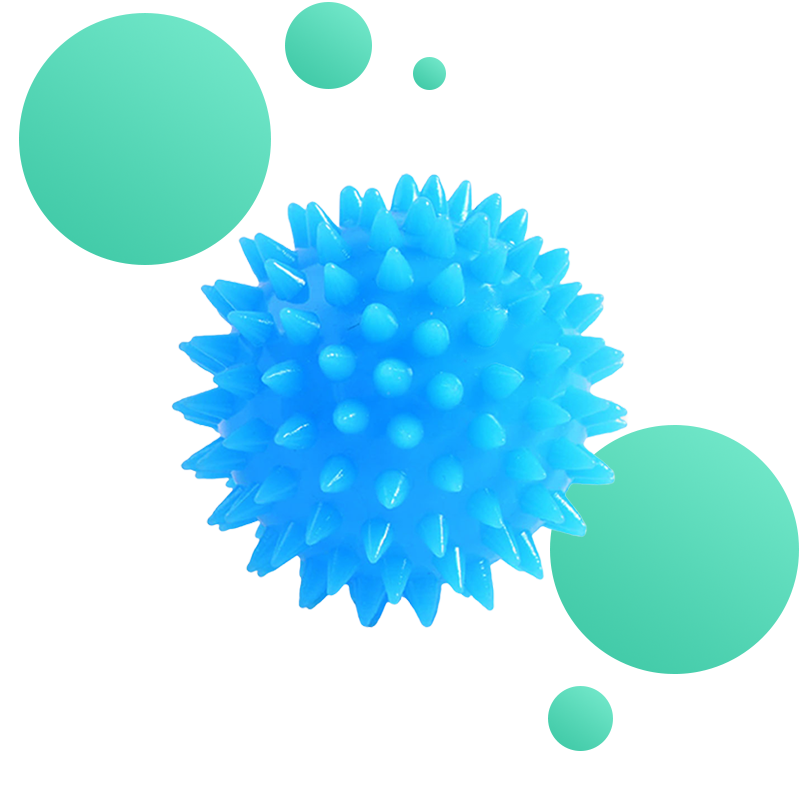 Spiky massage ball